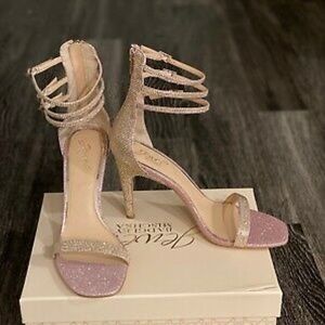 Rose Gold Jewel Badgley Mischka Shoes